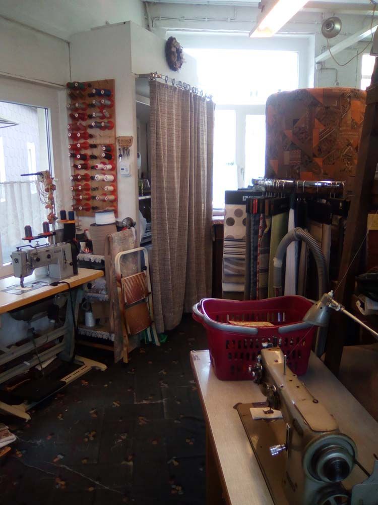 Die Polsterkiste von innen