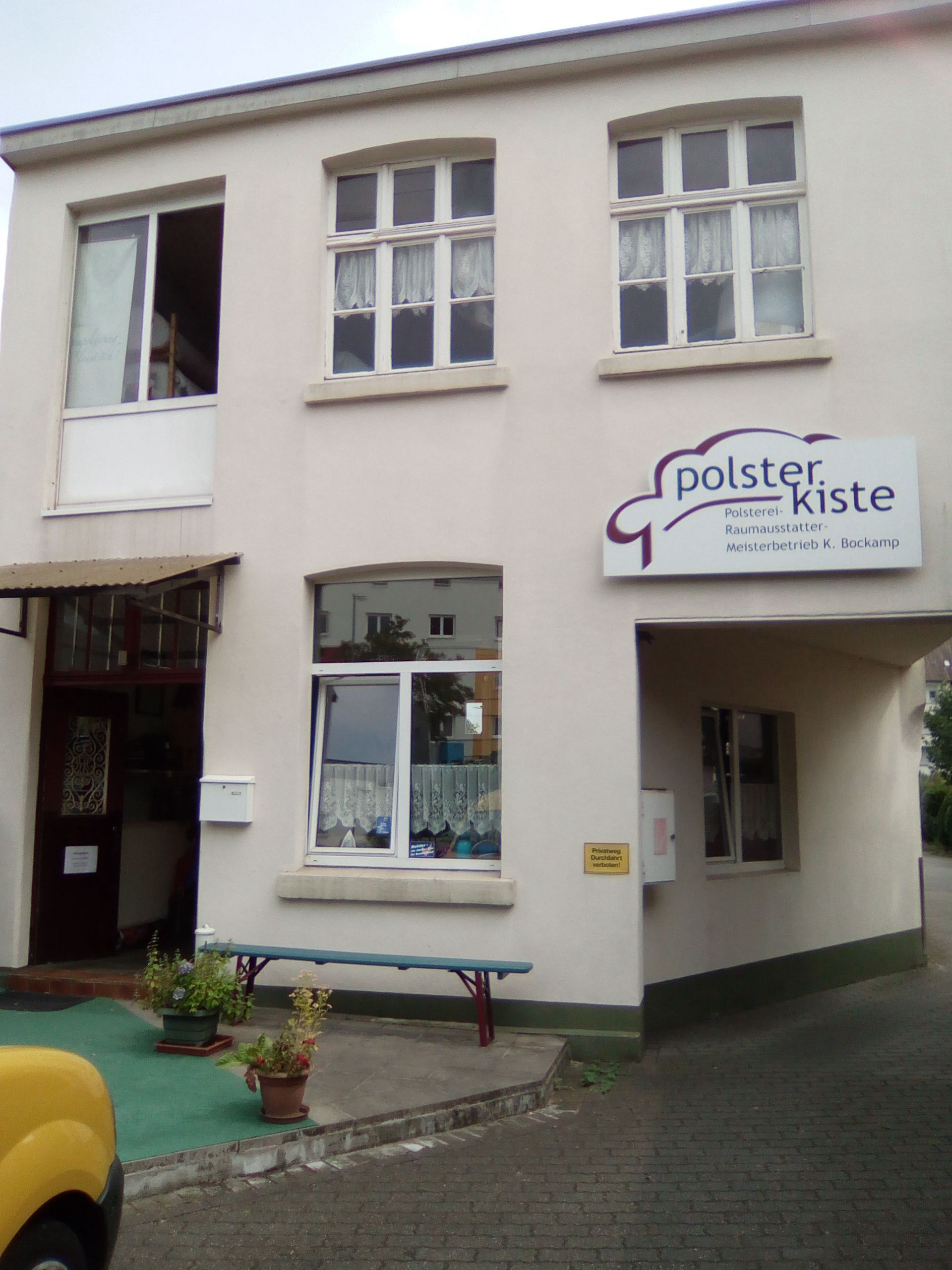 Eingang Ladengeschäft in Duisburg