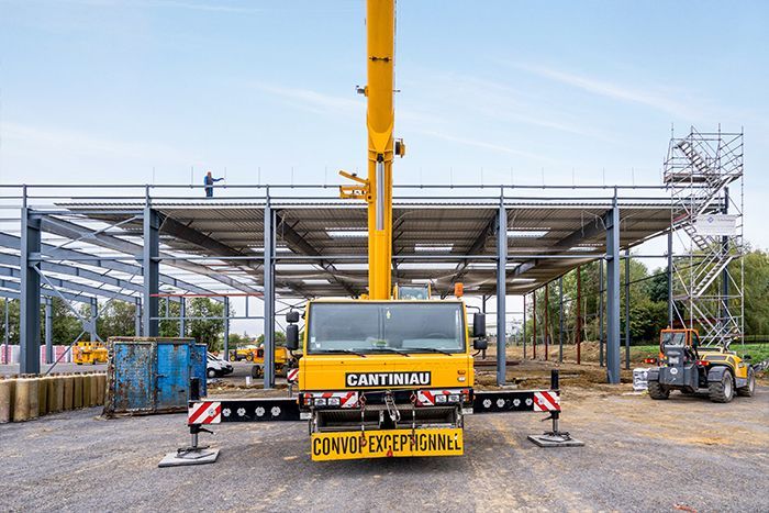 Véhicule de levage de Cantiniau.