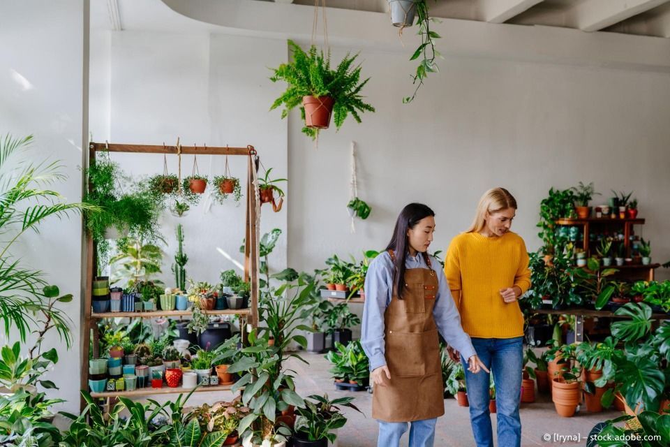 Kundengespräch im Laden