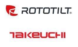 Rototilt ja Takeuchi logot