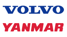 Logo Volvo ja Yanmar