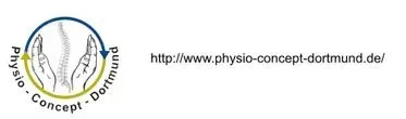 Ein Logo für ein Unternehmen namens Physio Concept Dortmund