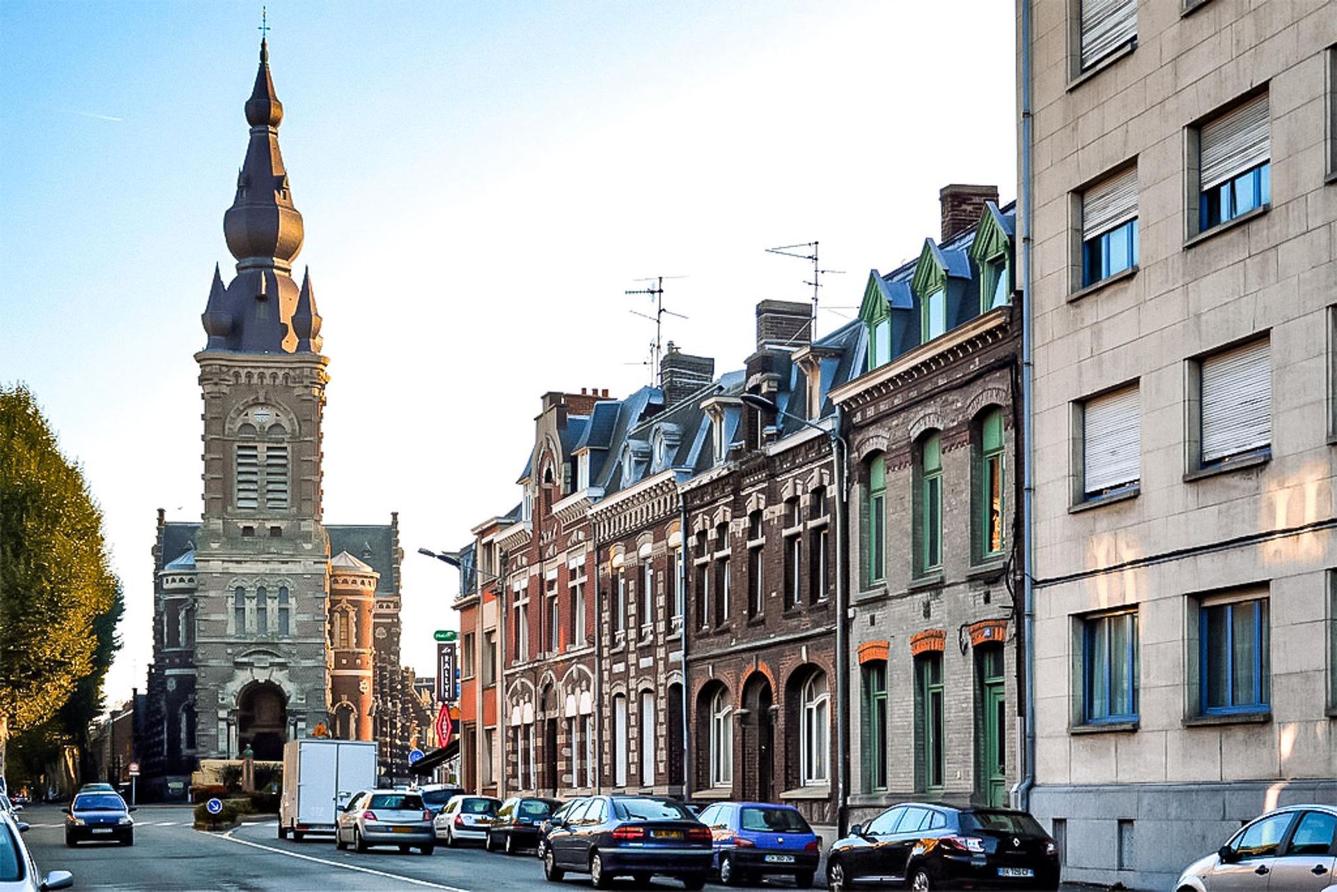 Une rue de Valenciennes