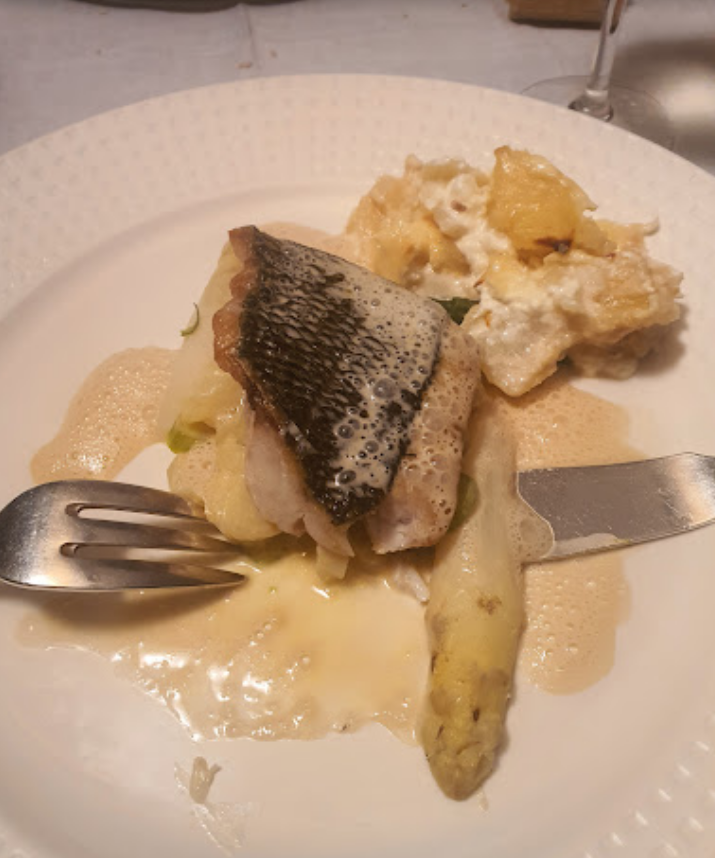 Poisson et asperge