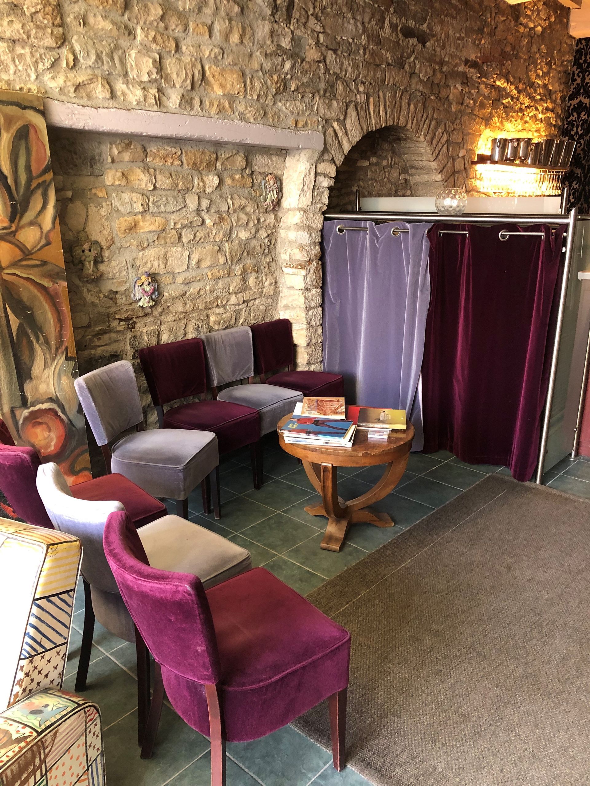 Salon privé : zone de repos