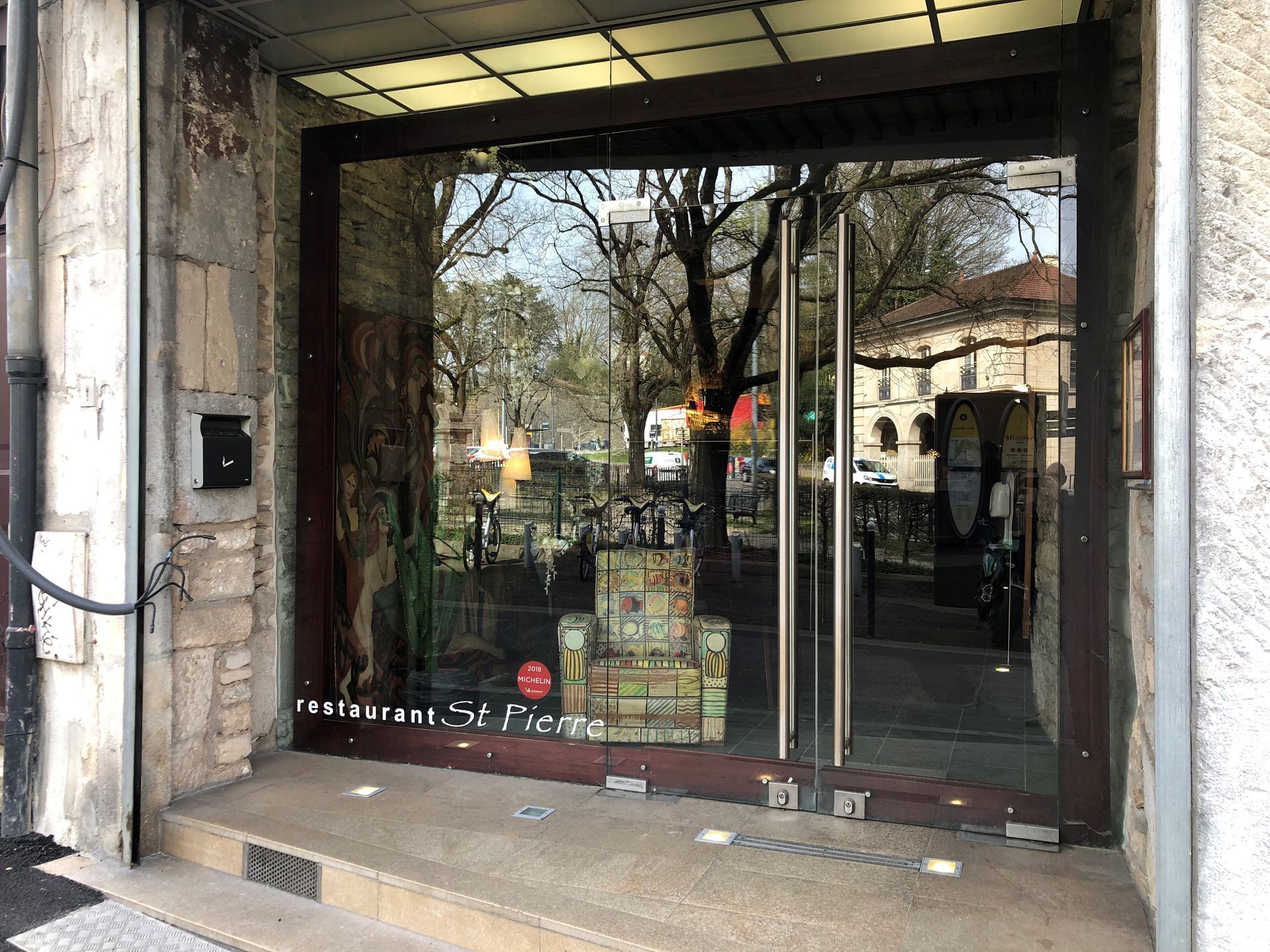 Devanture du restaurant