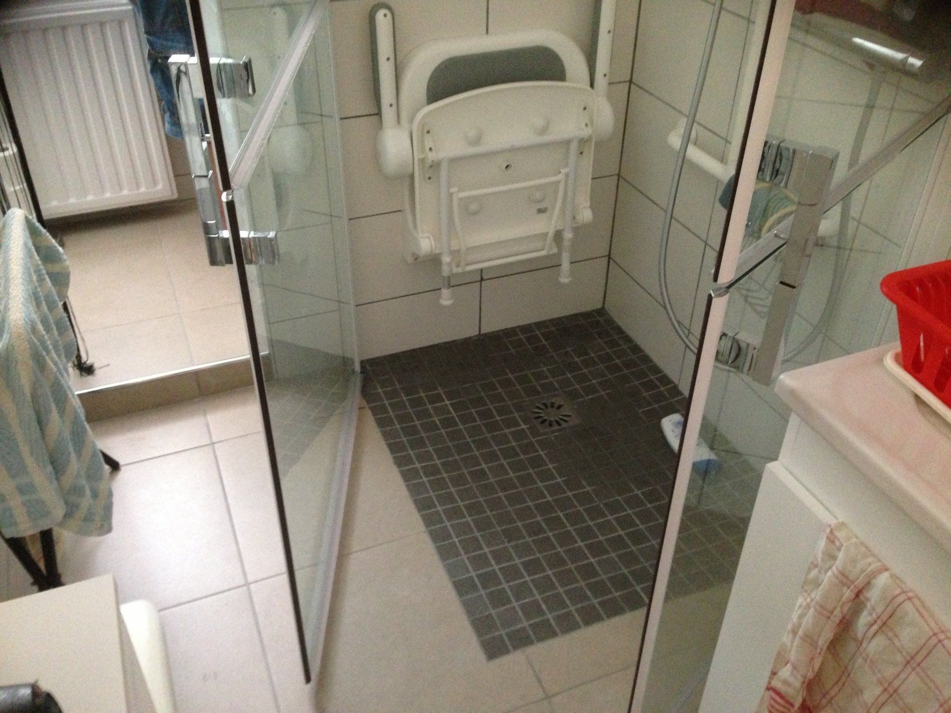 cabine de douche pour handicapé