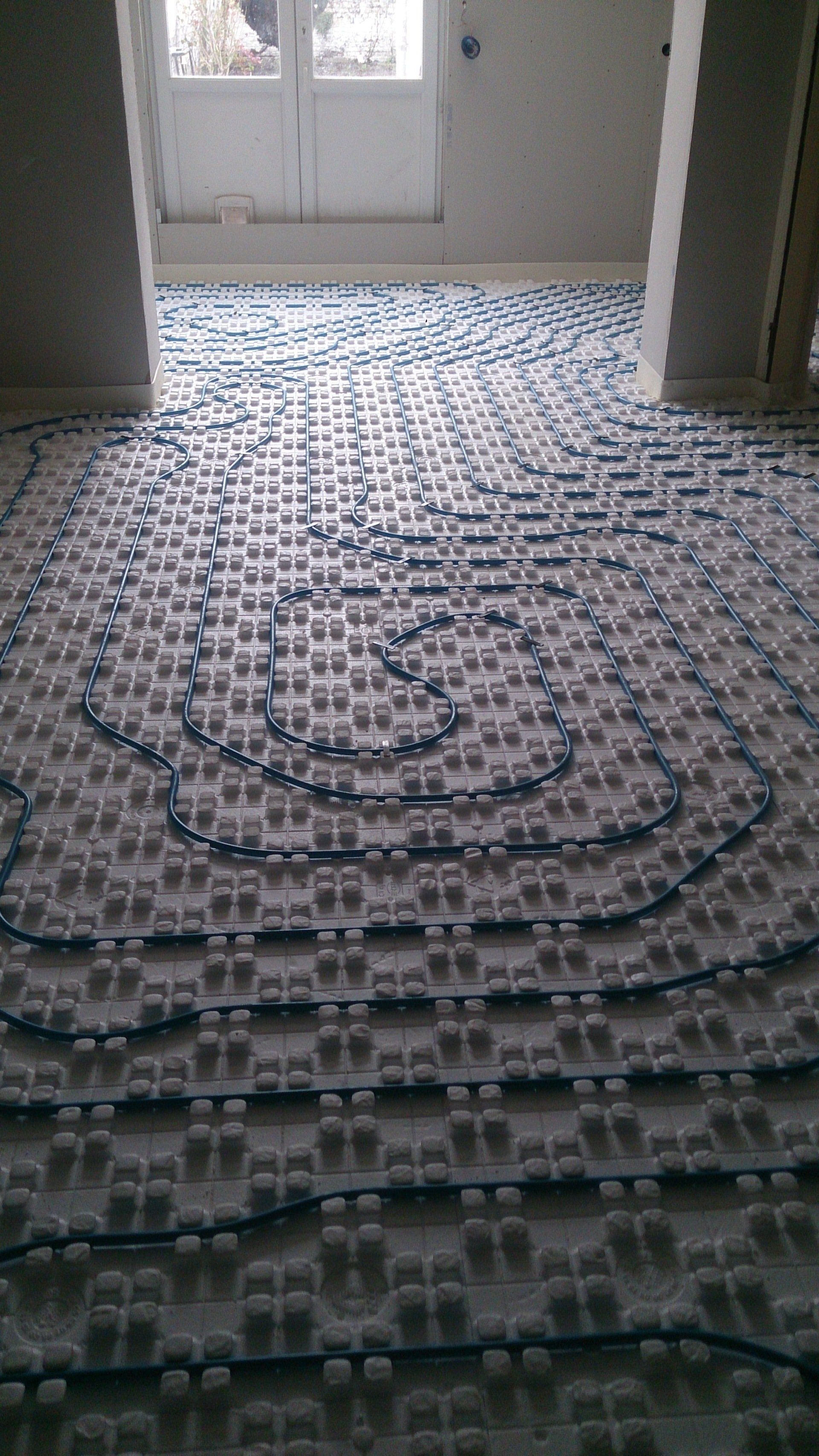 système de pompe à chaleur pour chauffage au sol