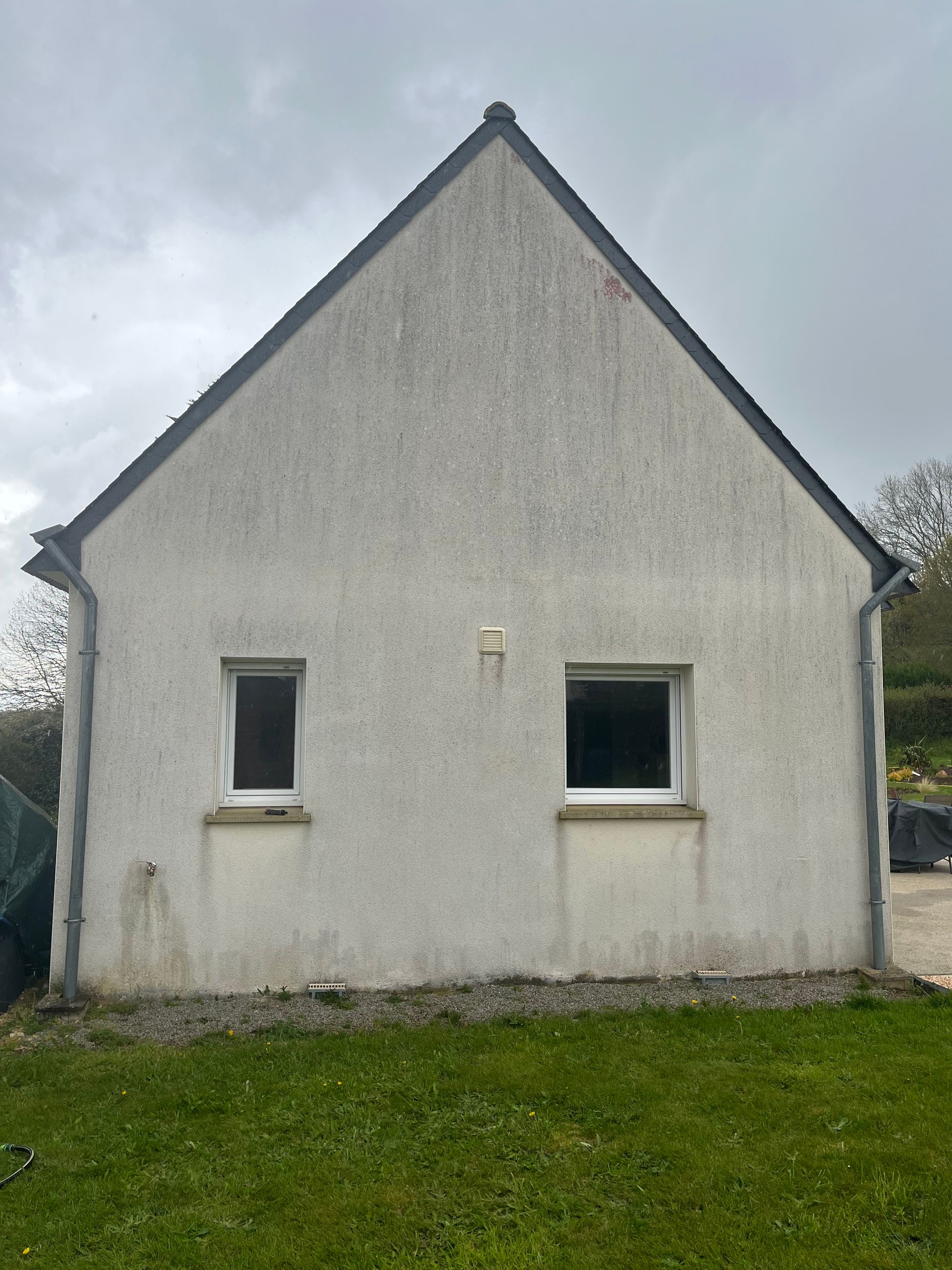 Nettoyage de façade maison