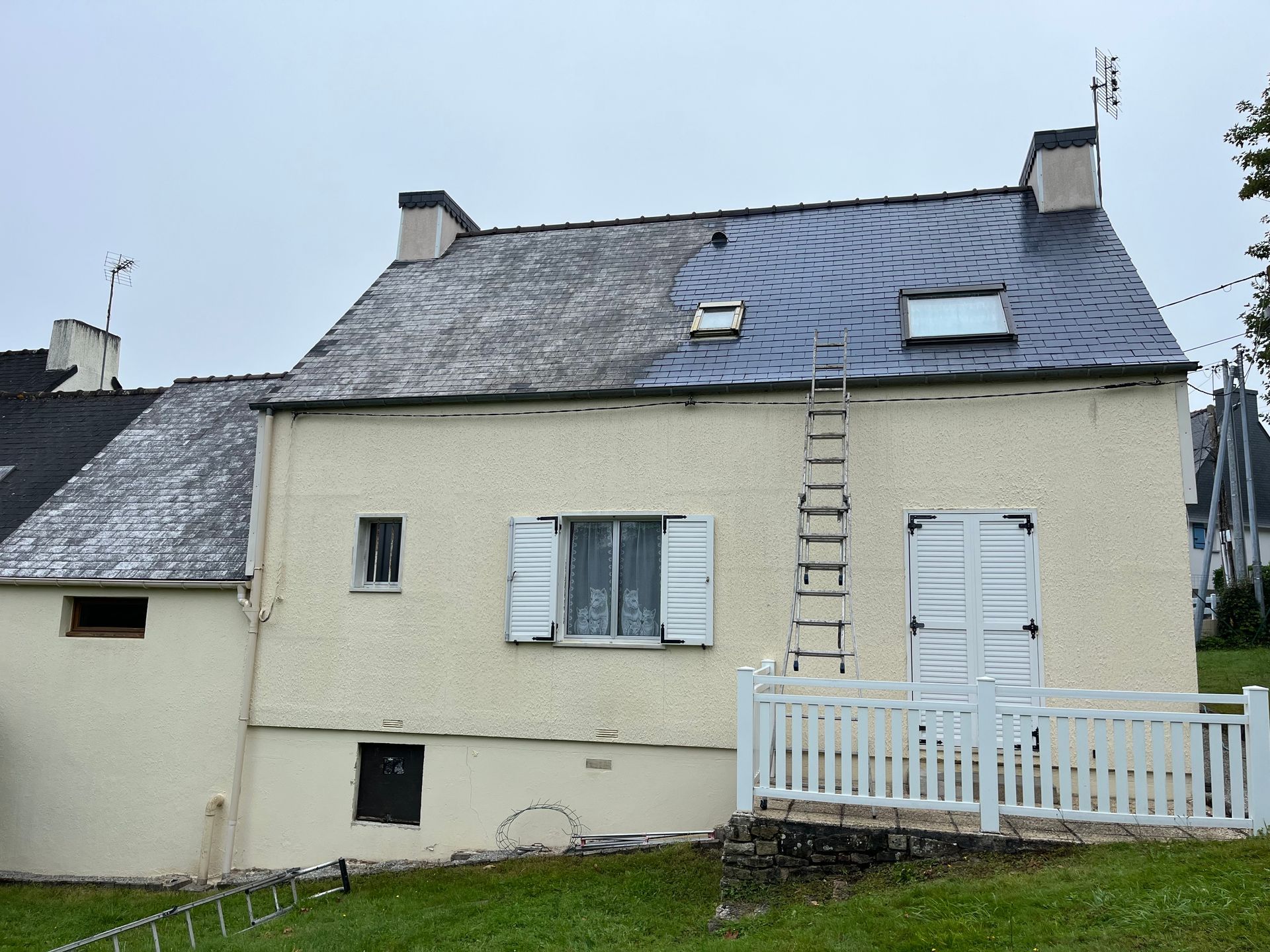 Nettoyage de toiture