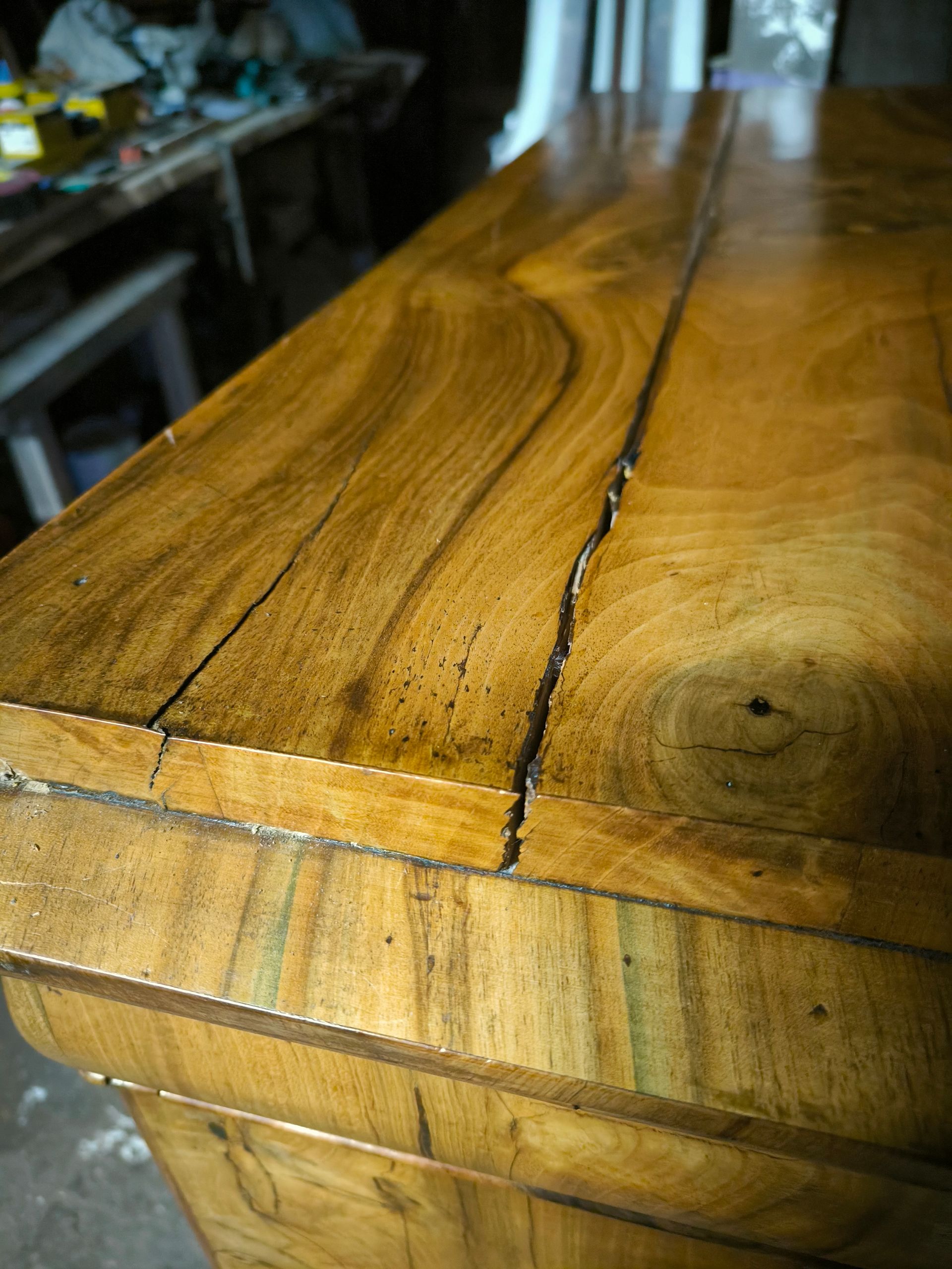 Planche de bois rénové