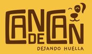 Logo naranja y marrón de “GANADE N” con una huella y el texto “DEJANDO HUELLA”.