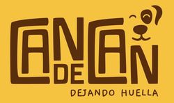 Logo naranja y marrón de “GANADE N” con una huella y el texto “DEJANDO HUELLA”.