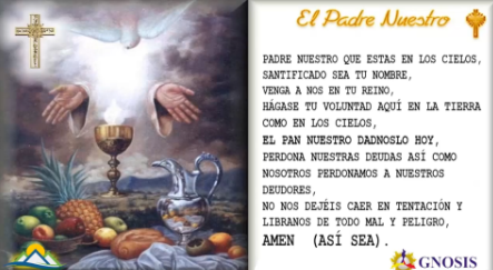 Estampa de oración de 