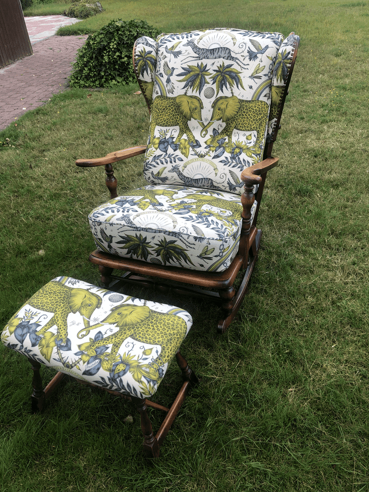 Selbsthergestellte Garnitur