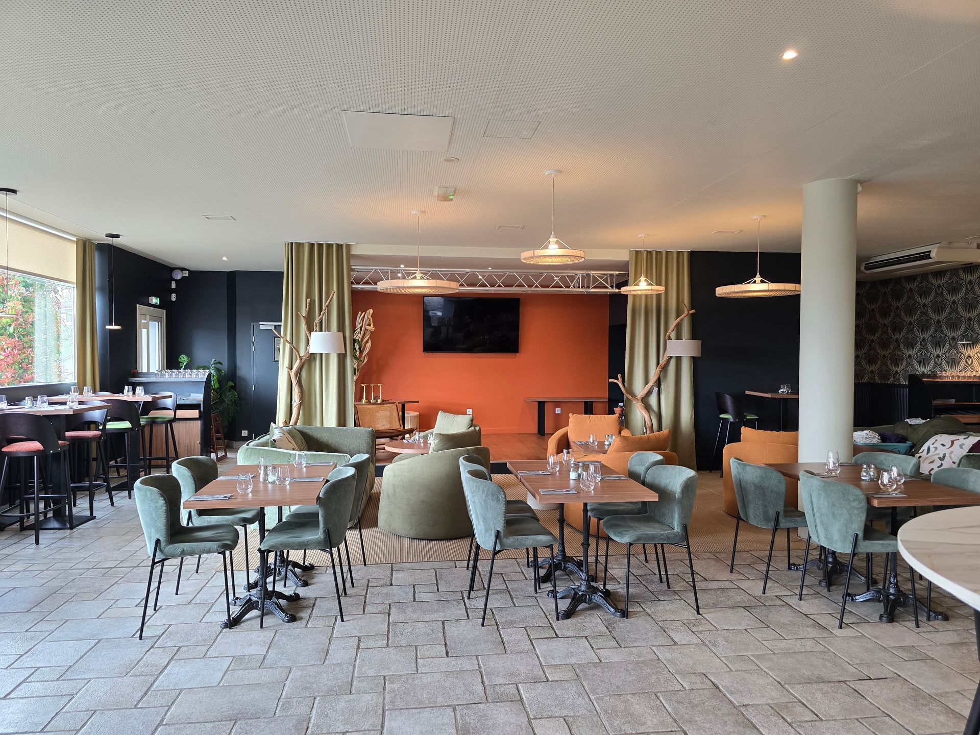 Intérieur brasserie