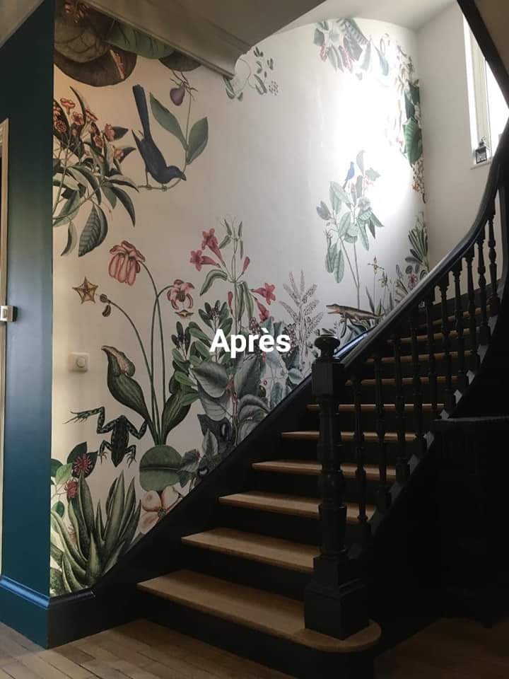 Peinture intérieure après