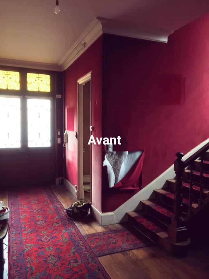 Peinture intérieure avant