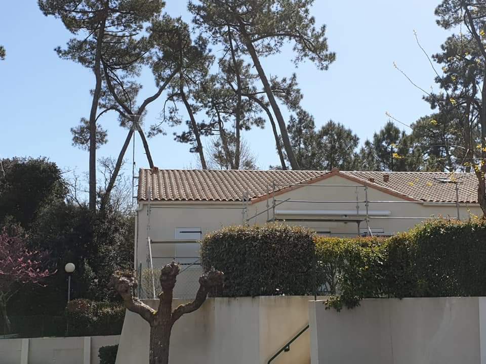 Nettoyage toiture avant