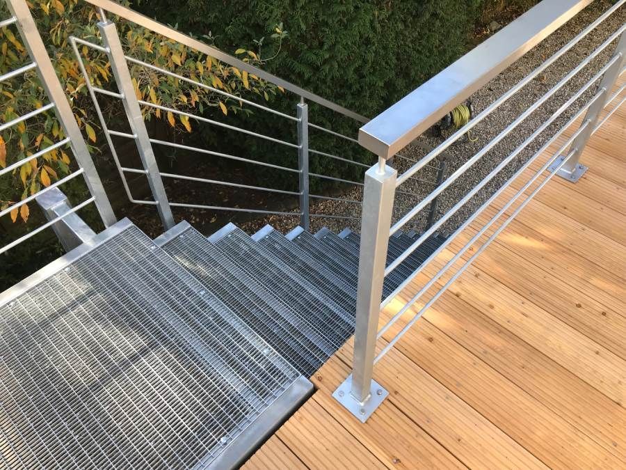 Treppe in einem Wohnhaus