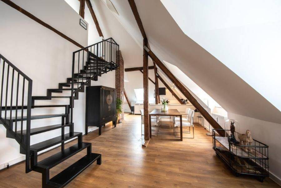 Treppe in einem Wohnhaus