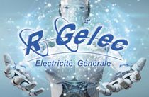 Logo de l'entreprise R Gelec, expert en travaux d'électricité