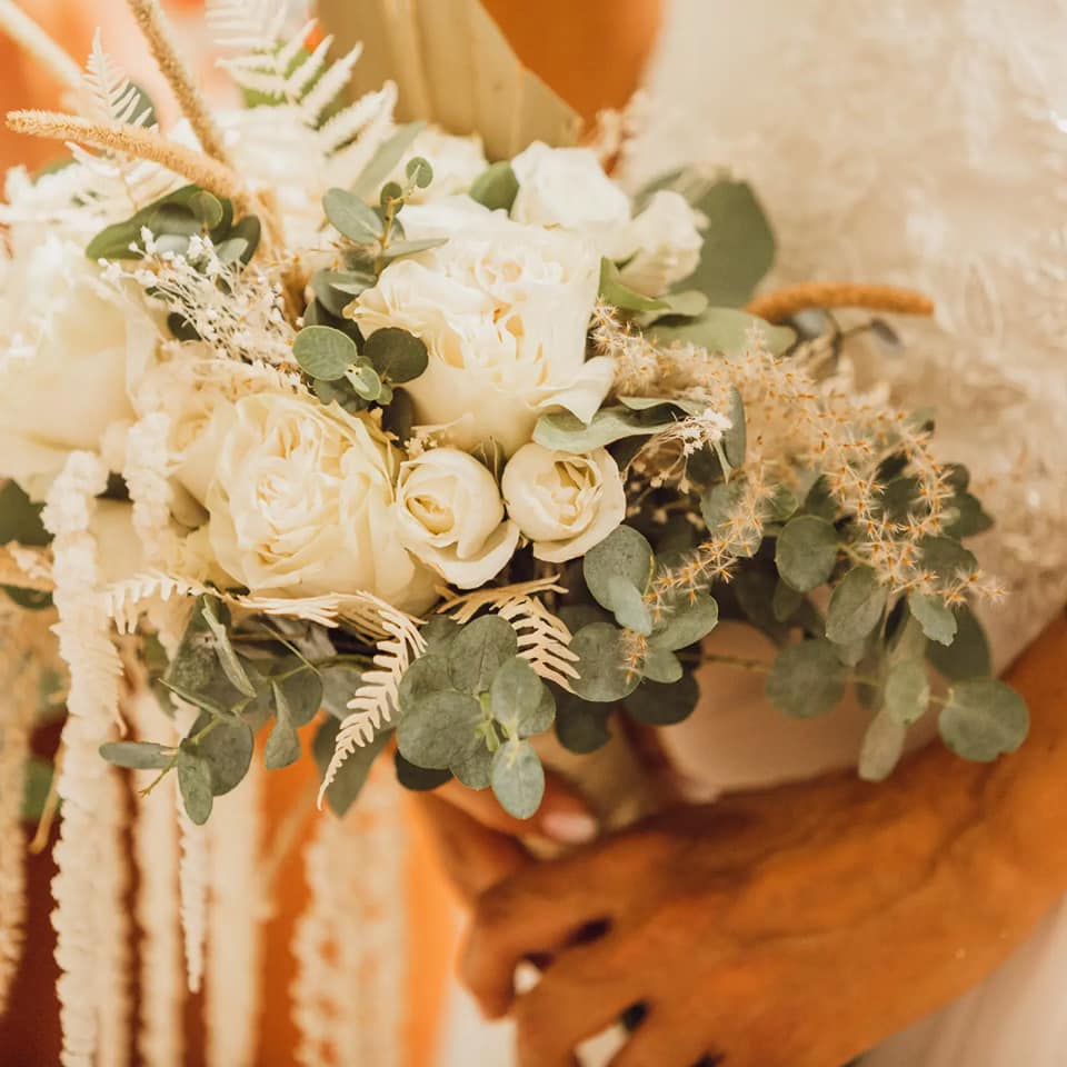 Bouquet de fleurs de la mariée
