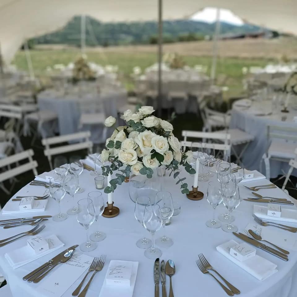 Décoration de table florale