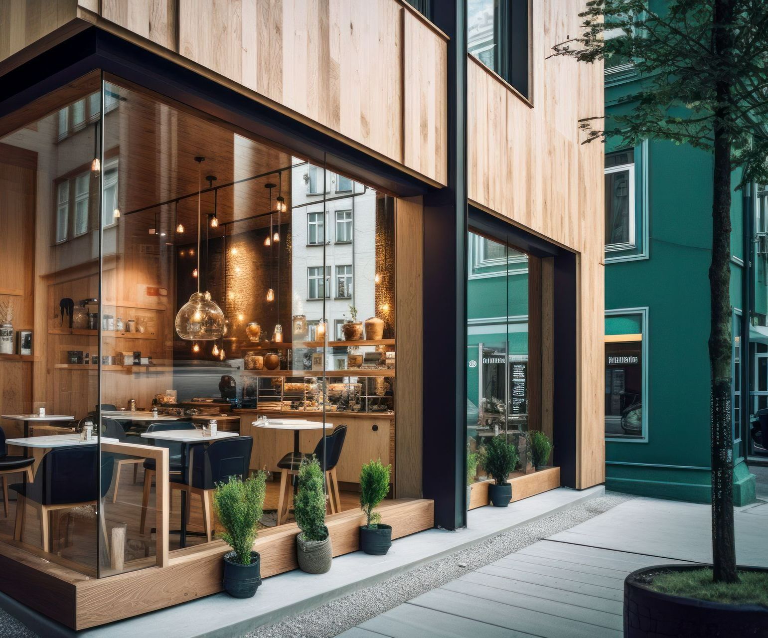 Vitrine d'une boulangerie