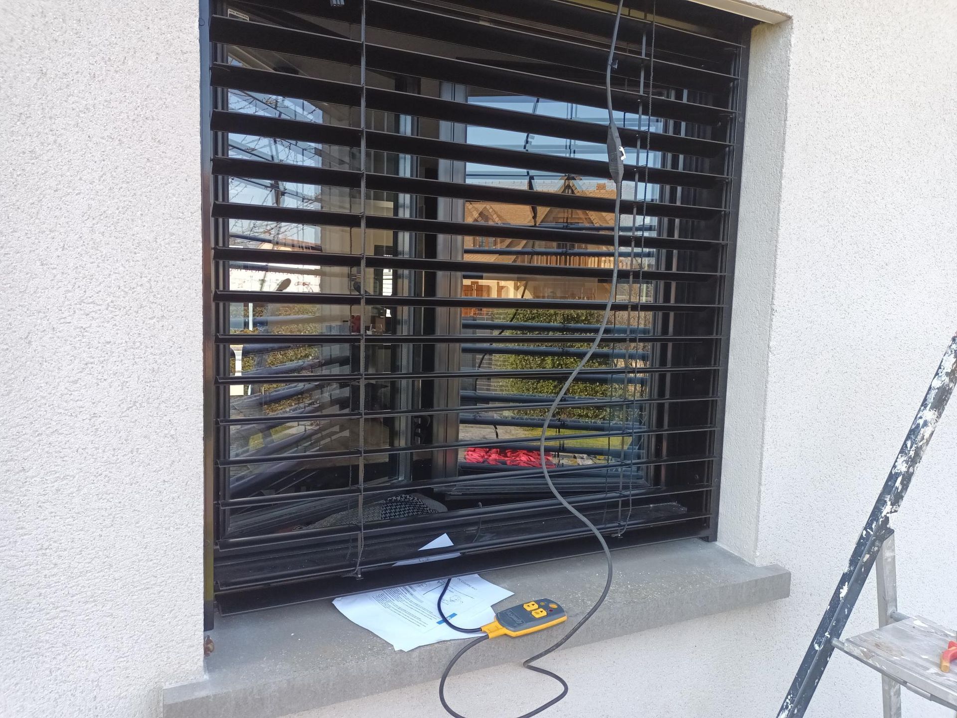 Intervention - Programmation de volets à lames orientables