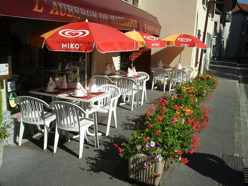Terrasse du restaurant