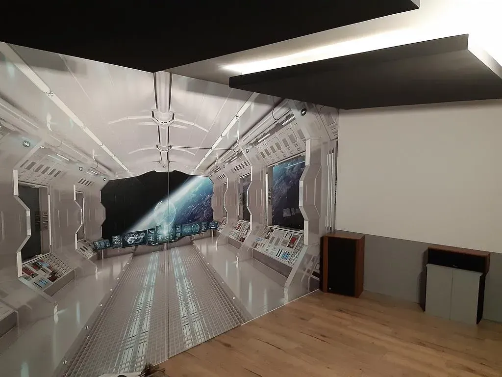 Papier peint spatial