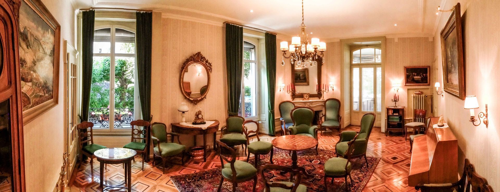 Fondation Balcon du Lac - EMS Les Laurelles - salon - foyer et accueil des personnes âgées- Territet - Montreux