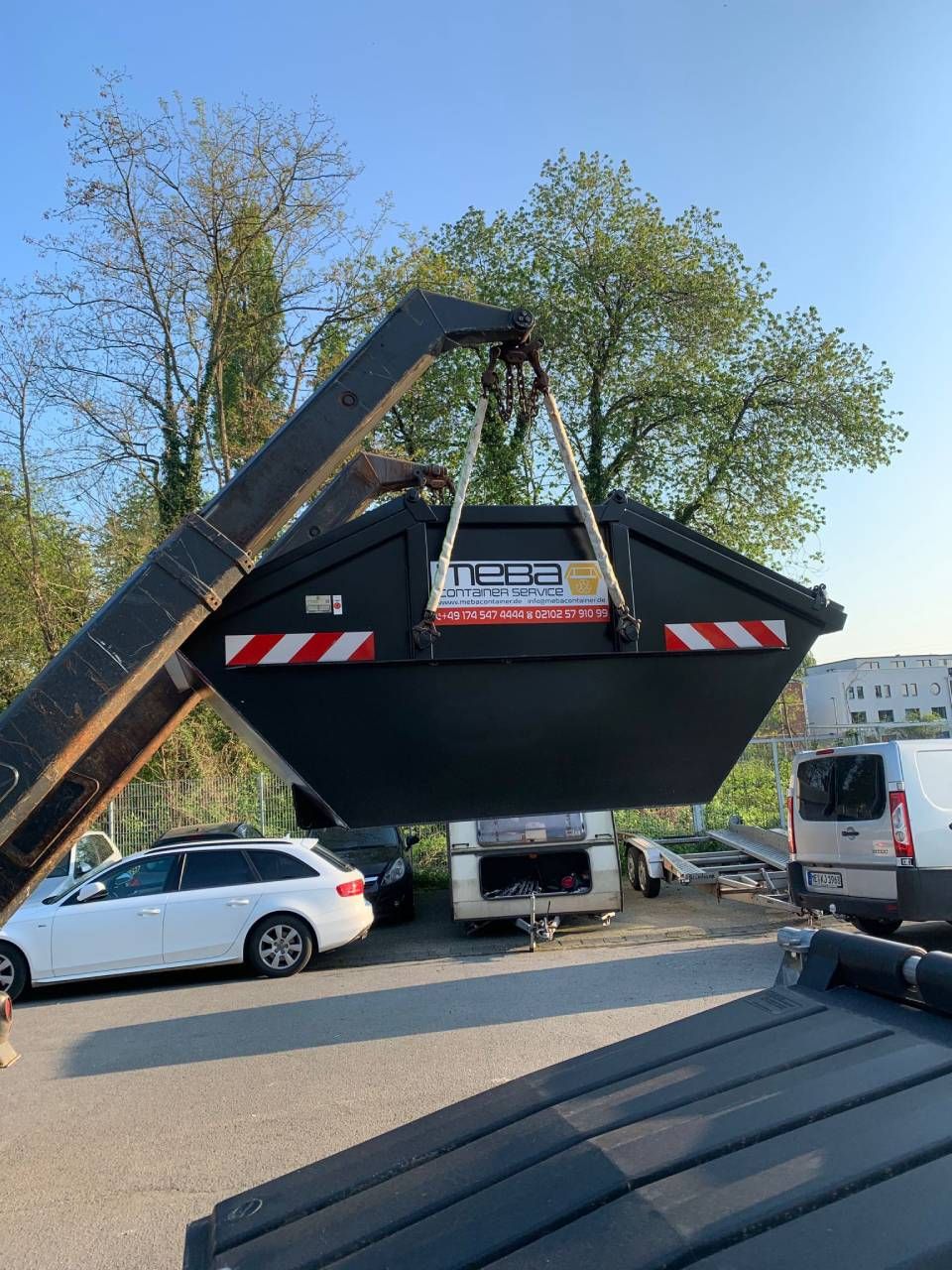 Abfall-Container von MEBA Containerservice