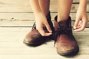 Auswahl an Kinderschuhen