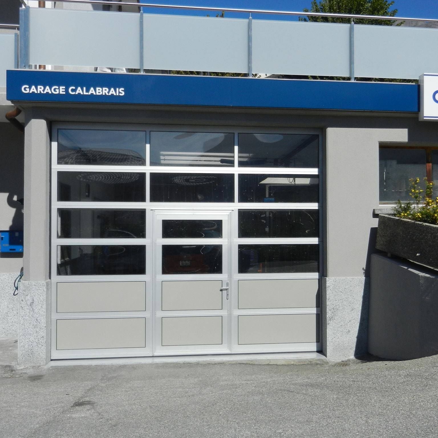 façade du garage
