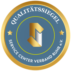 Qualitätssiegel Service Center Verband Ruhr e.V.