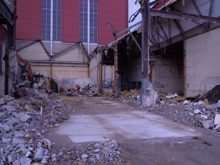 Démolition de bâtiments ERDF dans le département de l'Oise (60)