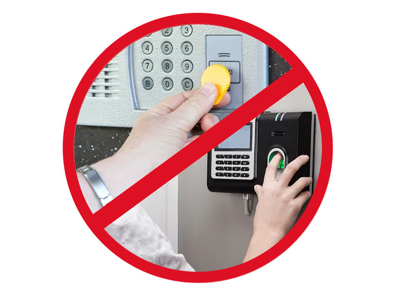 contr&ocirc;le d'acc&egrave;s accueil