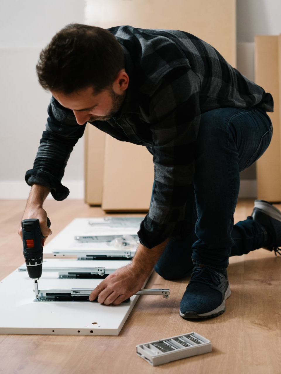 Vers la page installation mobilier léger