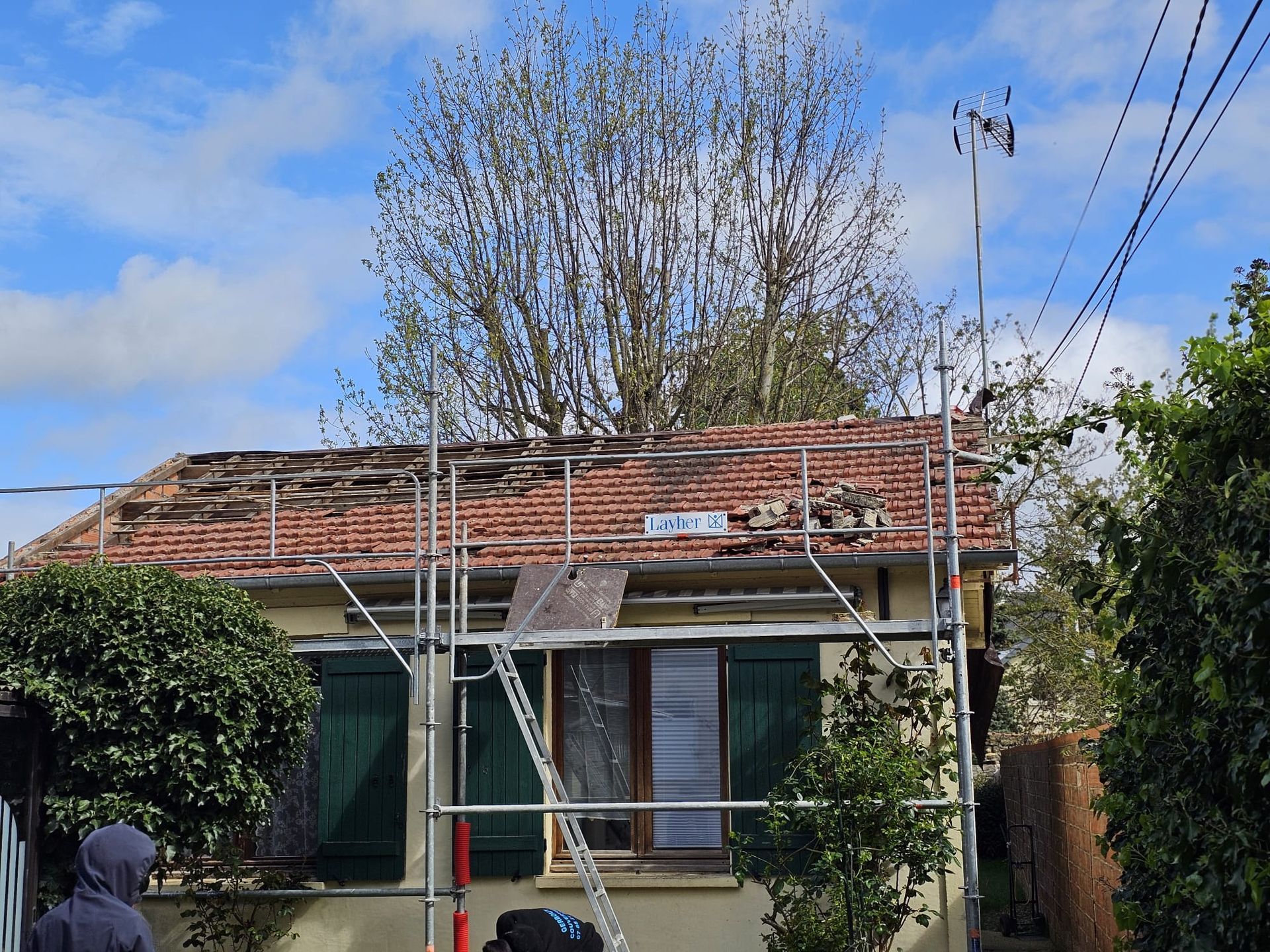 vue d'ensemble des travaux