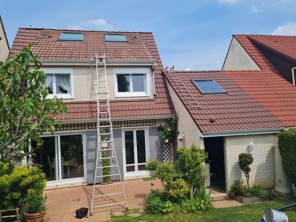 Intervention pour le nettoyage d'un maison mitoyenne