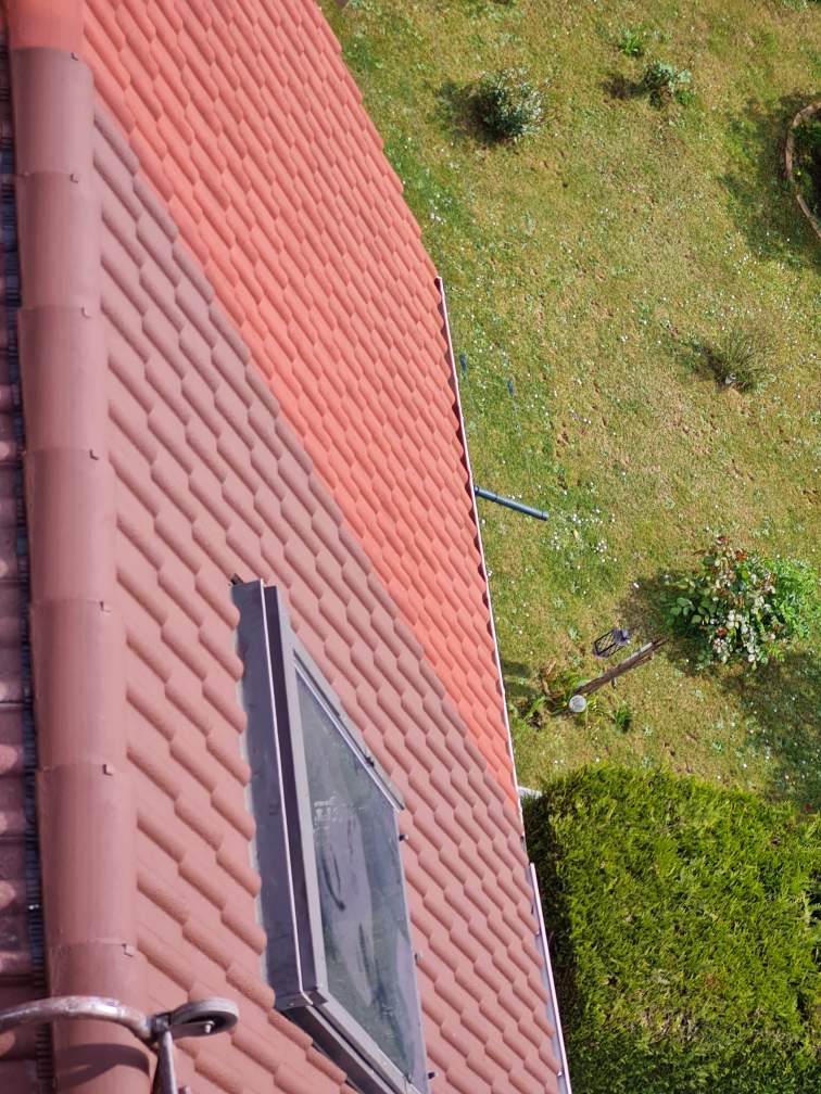 Différence avec le toit de la maison mitoyenne