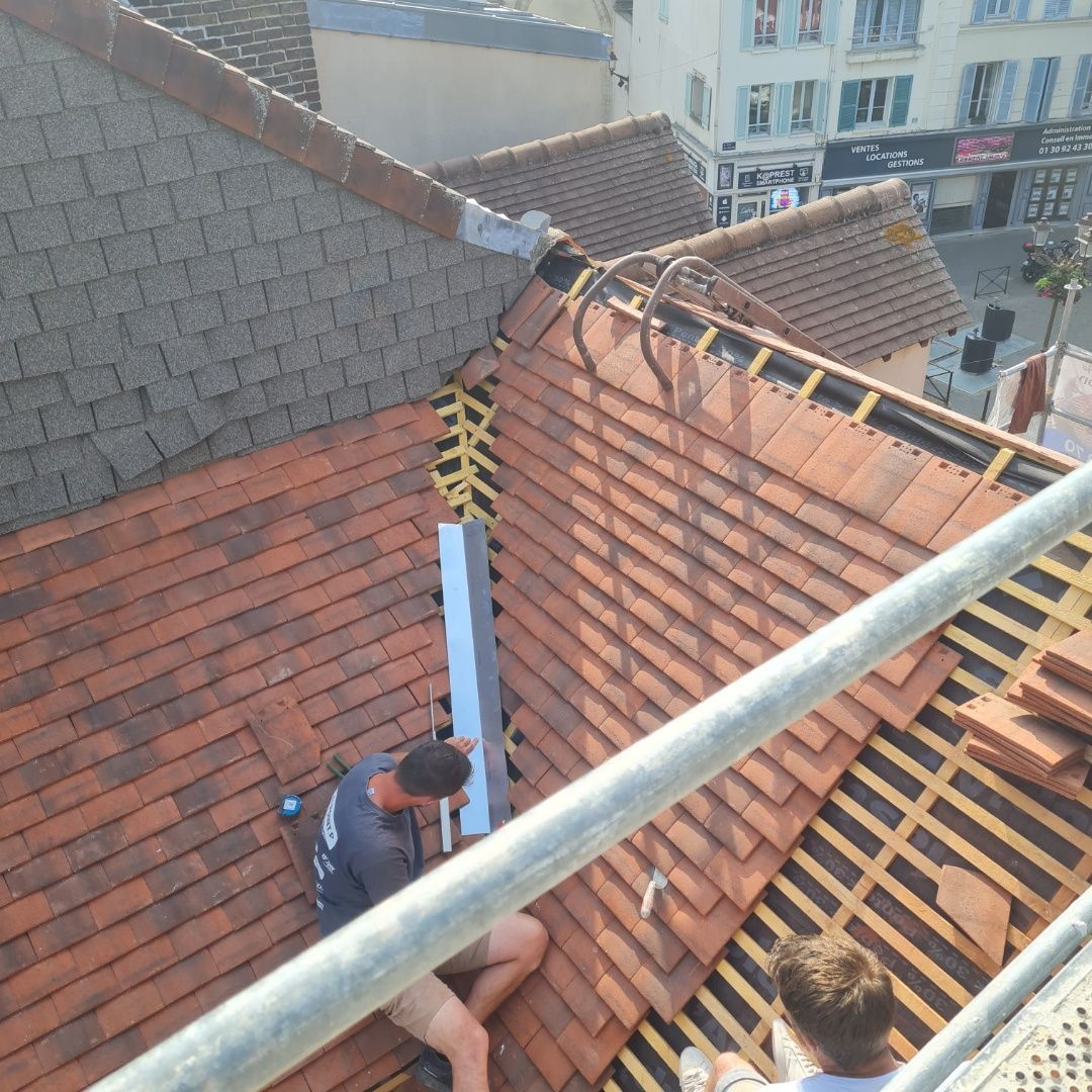 Travaux sur couverture