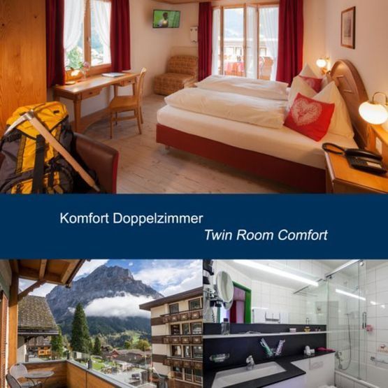 Hotel Restaurant Hirschen – Komfort Doppelzimmer