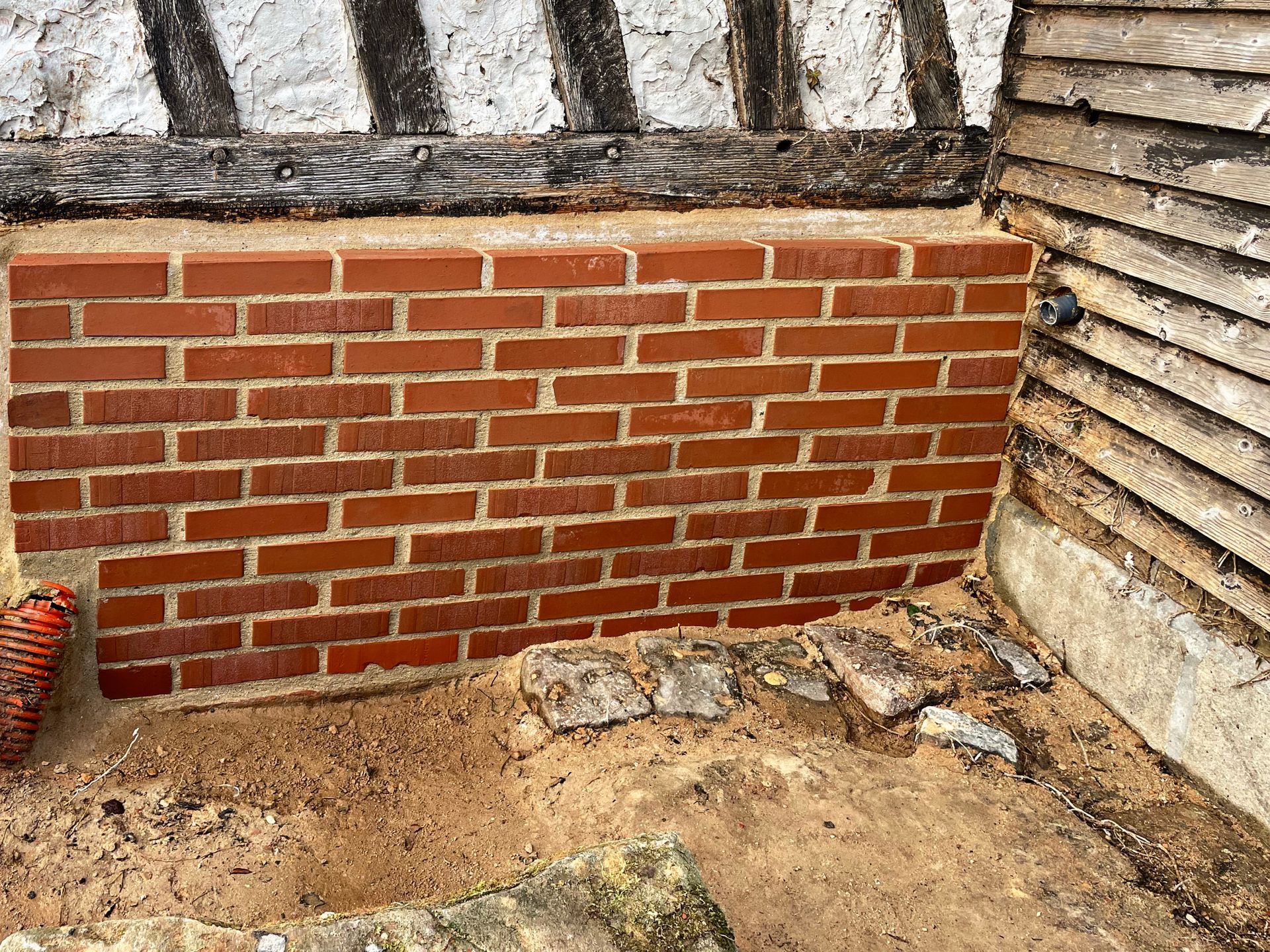 Réparation mur en brique St Maclou (27210)