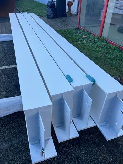 Peinture intumescente d’une grille métallique