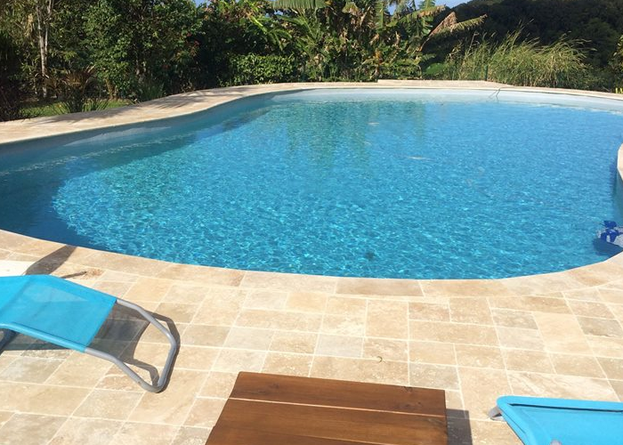 Dallage de piscine
