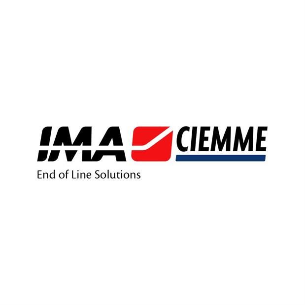 Un logo per un'azienda chiamata ima ciemme end of line solutions.
